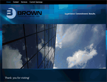 Tablet Screenshot of browntechnologies.net